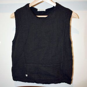 Lennon + Wolfe Hooded Cloth Tank